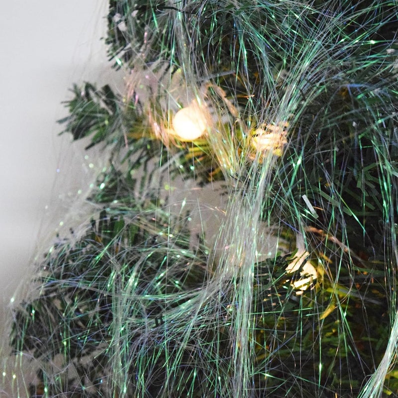 chaekoy 2000 Strands Christmas Tinsel Icicles, 19.7" Shiny Mylar Foil Icicle for Xmas Tree, Holiday, Birthday, Wedding, Party Hanging Decoration, White - Image 4